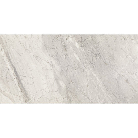 Bardiglio Gray Honed Marble Look Porcelain Tile