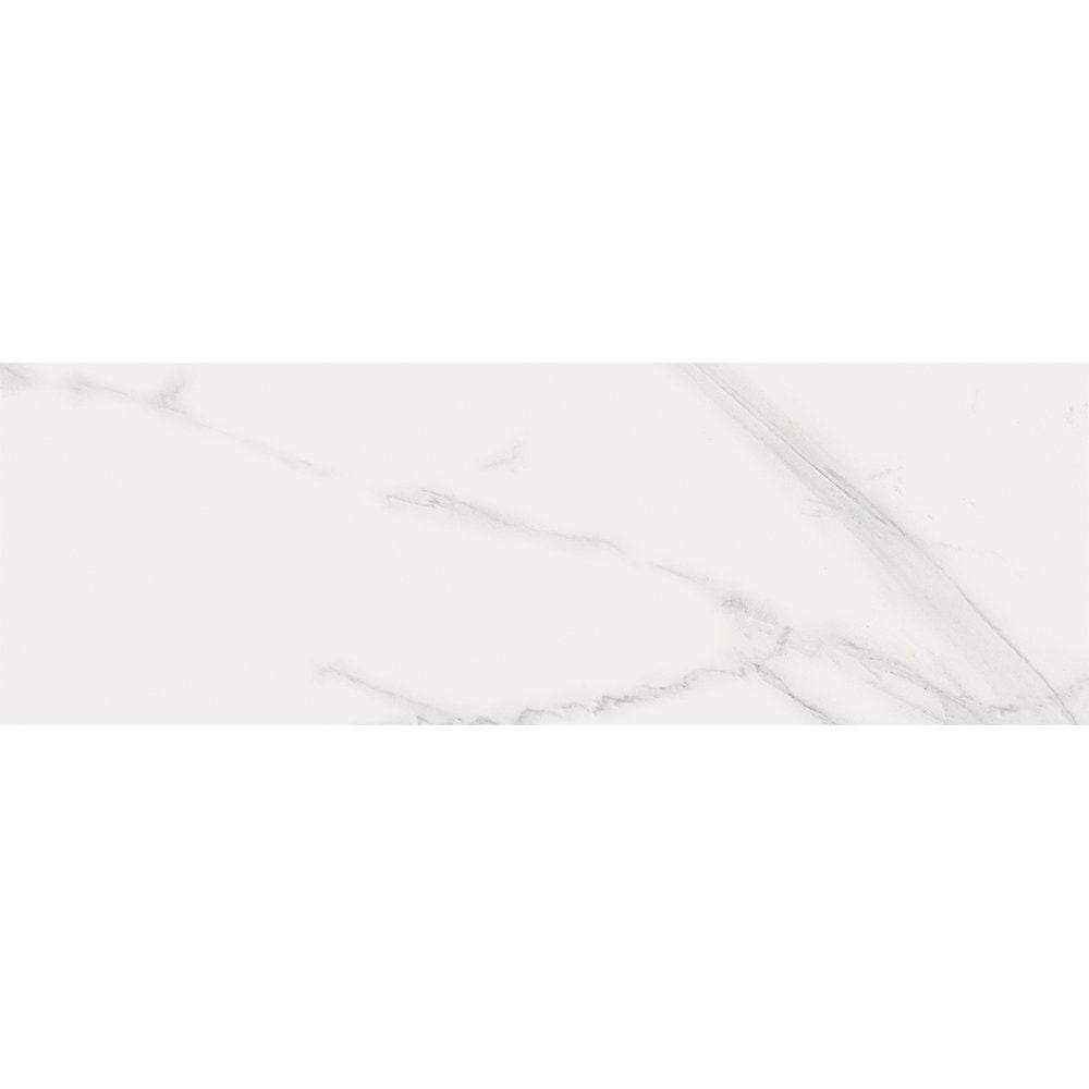 Blanco Honed Subway Marble Look Porcelain Tile