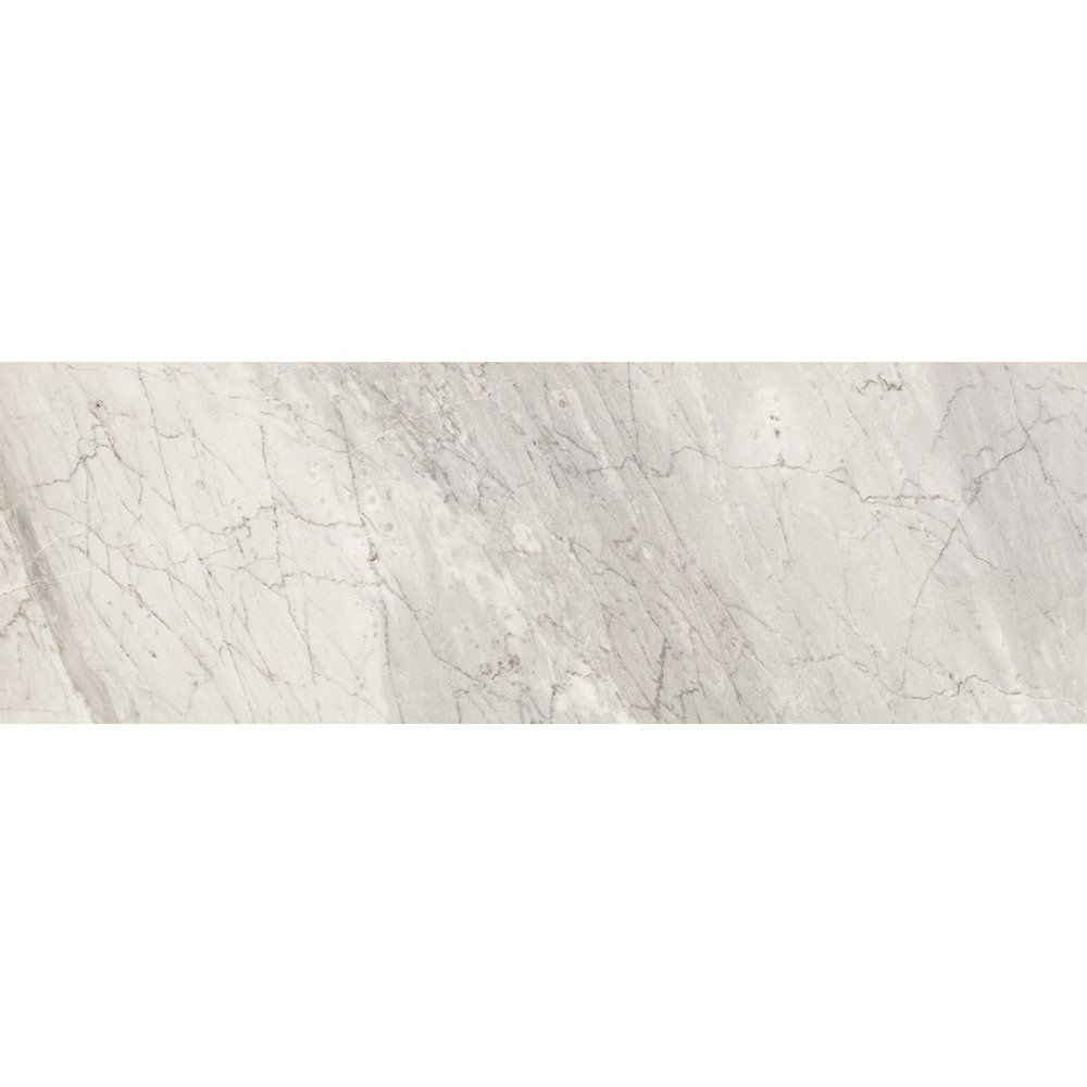 Bardiglio Gray Honed Subway Marble Look Porcelain Tile