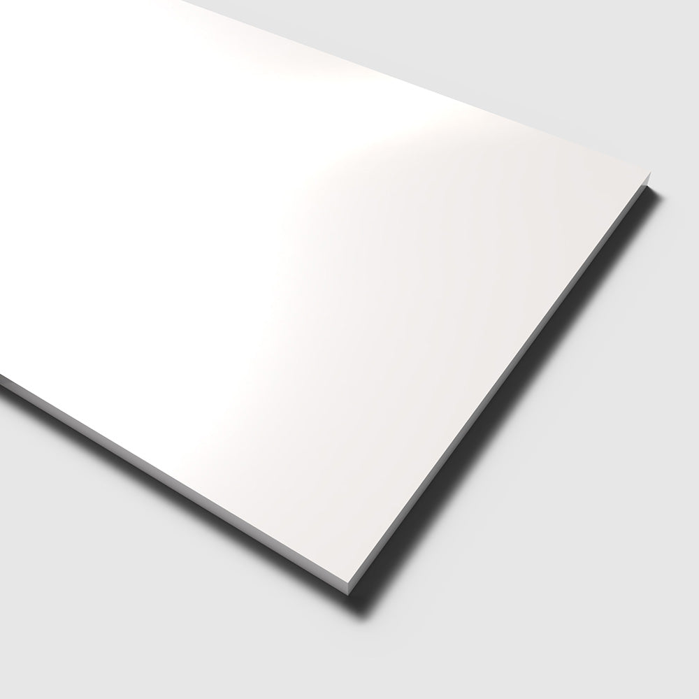 Blanco Marjinal Polished Marble Look Porcelain Tile