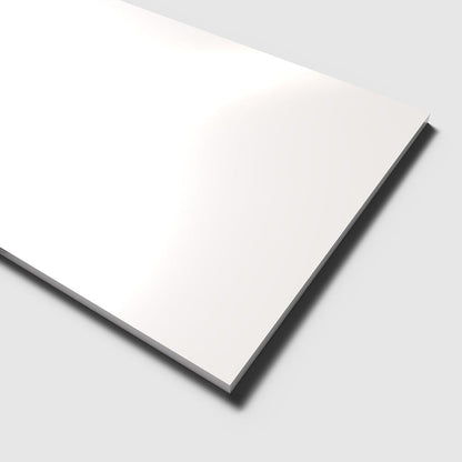 Blanco Marjinal Polished Marble Look Porcelain Tile