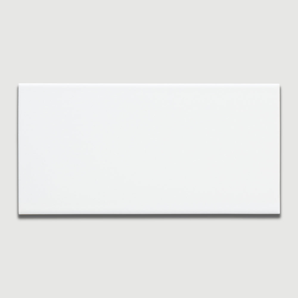 White Matte Ceramic Tile