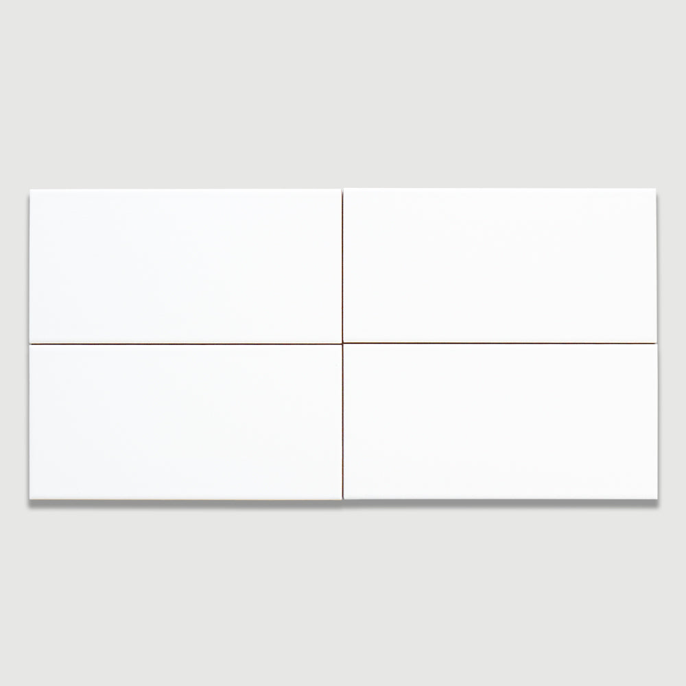 White Matte Ceramic Tile