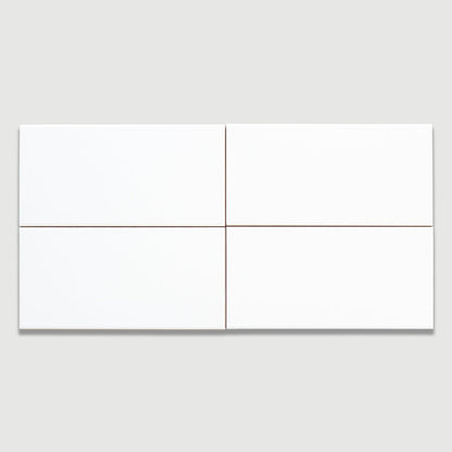 White Matte Ceramic Tile