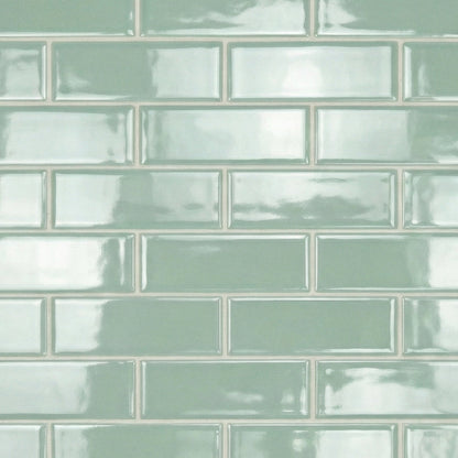 Grecianisle Satin Subway Glass Tile