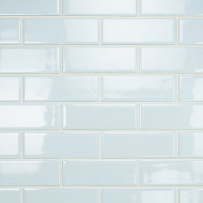 Ege Satin Subway Glass Tile