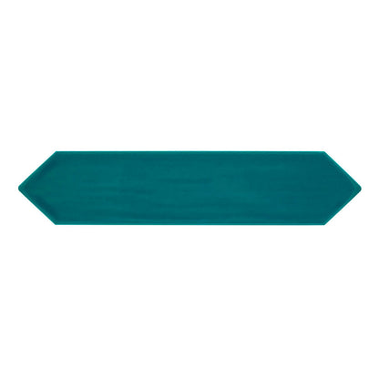 Roca Flow Peacock Green Polished Ceramic Tile
