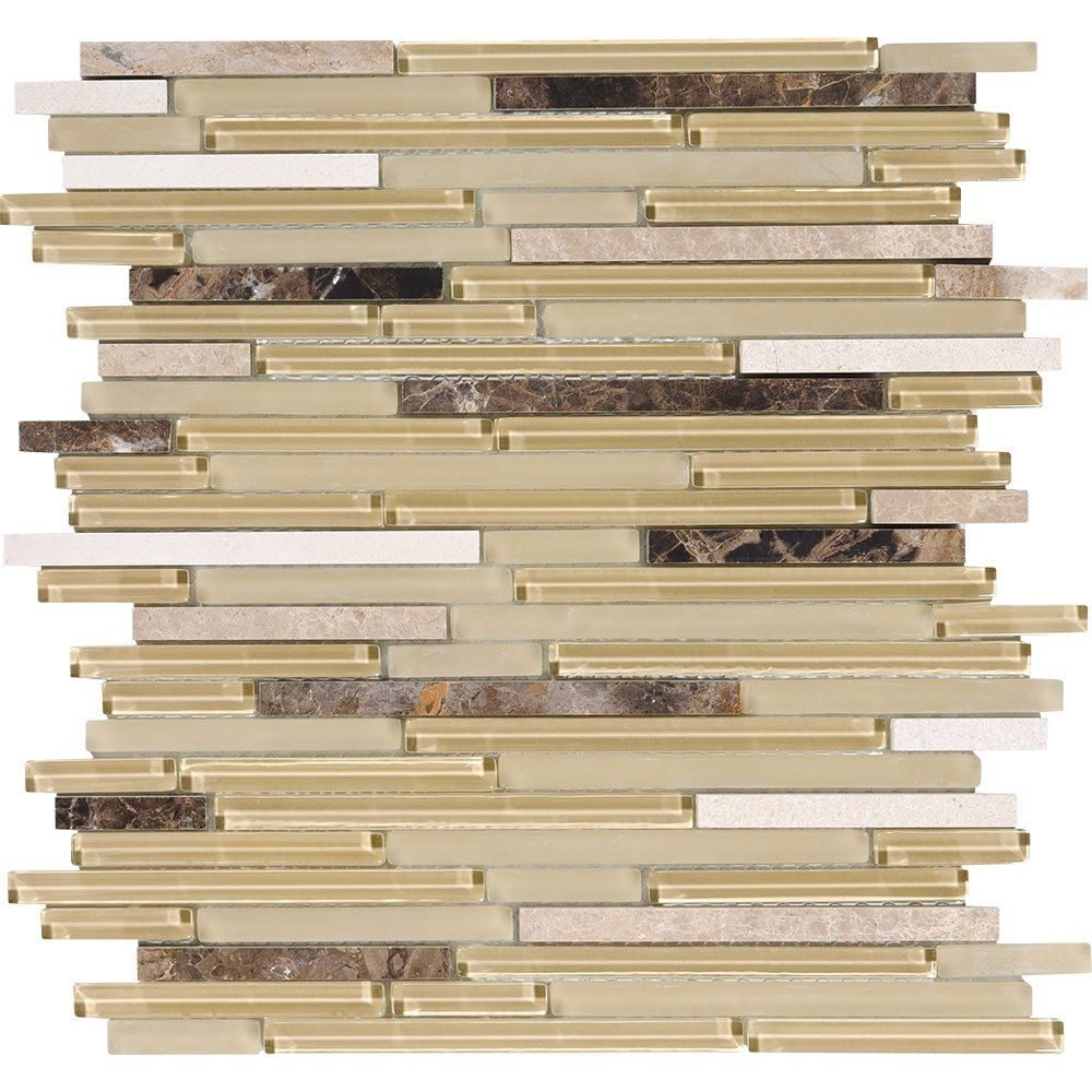Candy Gloss Liner Blend Glass Mosaic