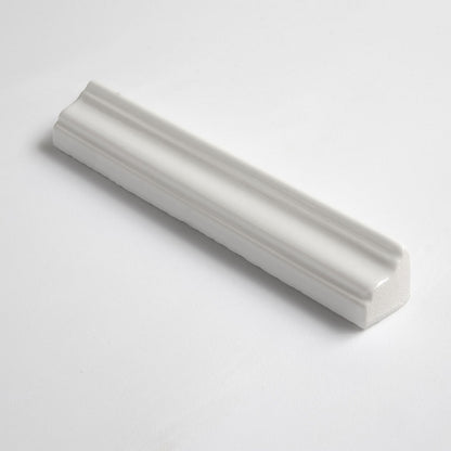 Royal White Glossy Finish Trim Ceramic Moldings