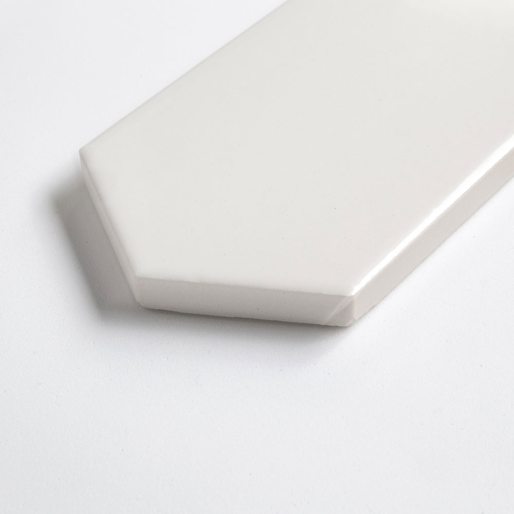 Pearl Glossy Picket Ceramic Tile