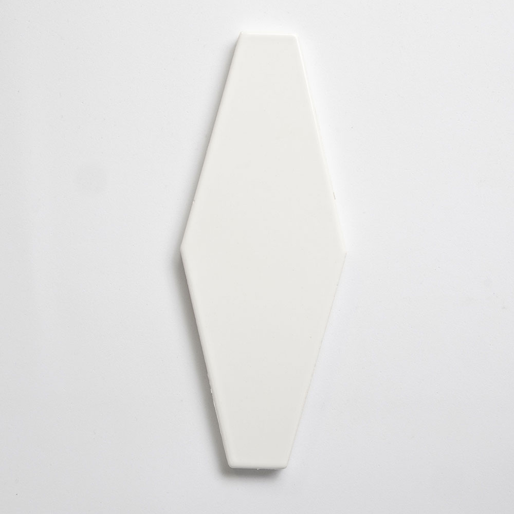 Pearl Glossy Longest Hexagon Ceramic Tile