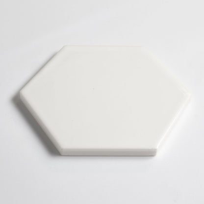 Pearl Glossy Hexagon Ceramic Tile