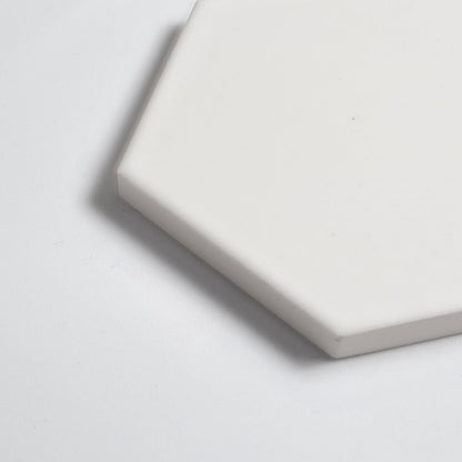 Pearl Glossy Hexagon Ceramic Tile
