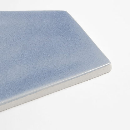 Azure Crackled Diamante Ceramic Tile