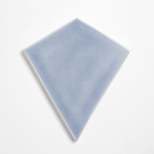 Azure Crackled Diamante Ceramic Tile