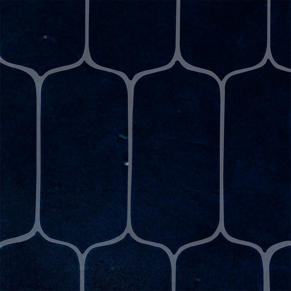 Tourmaline Crackled Tear Field Ceramic Tile