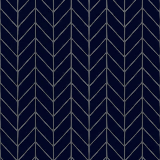 Tourmaline Crackled Chevron Ceramic Tile