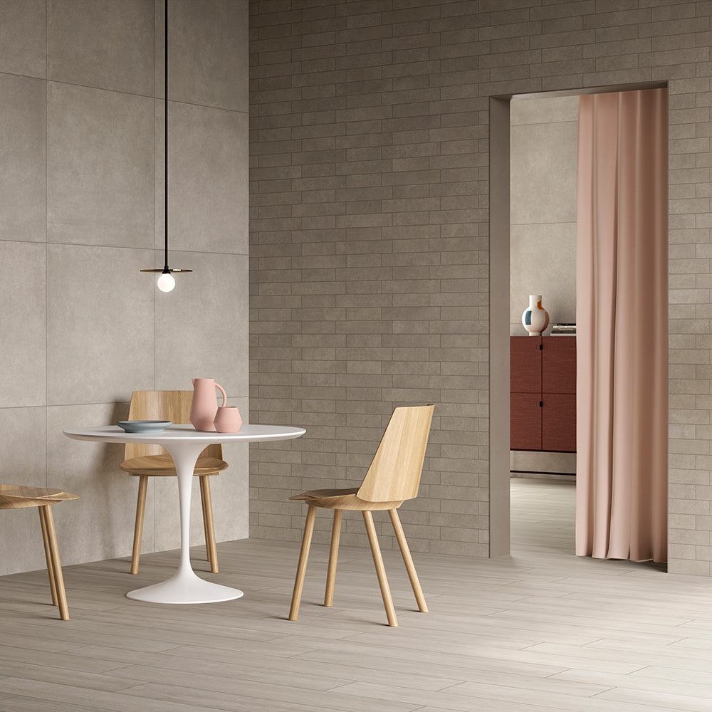 Seagull Gris Matte Wood Look Porcelain Tile