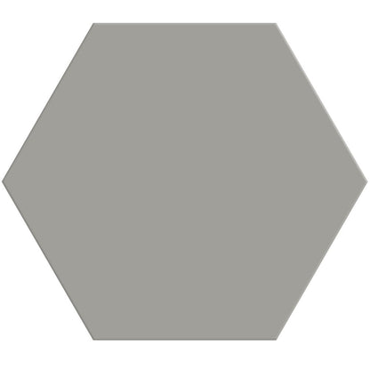 Gris Fonce Matte Hexagon Ceramic Tile