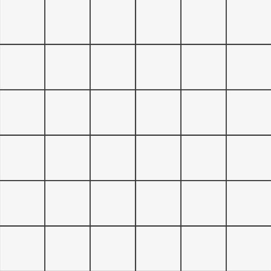 Blanc Matte 2x2 Ceramic Mosaic