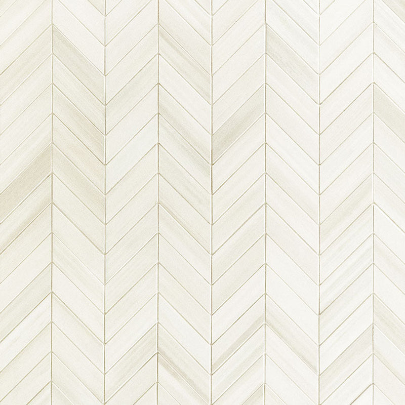 MSI Bianco Chevron Mosaic Porcelain Wall and Floor Tile 12"x15" - Watercolor Collection