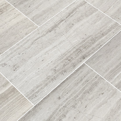 MSI White Oak Honed Marble Wall and Floor Tile 18"x36"