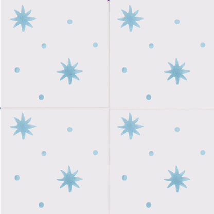 Pure White, Ocean Glossy Serendipity Ceramic Tile