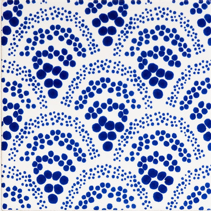 Pure White, Iris Matte Chou Chou Ceramic Tile