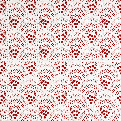 Pure White, Fire Engine Matte Chou Chou Ceramic Tile