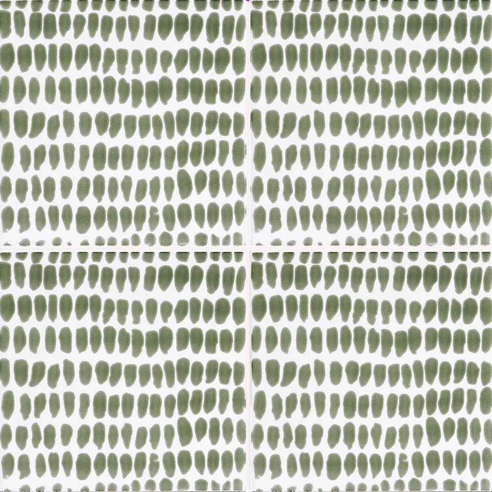 Pure White, Forest Matte Albert Ceramic Tile