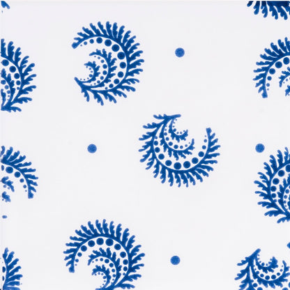 Pure White, Azure Glossy Desmond Ceramic Tile