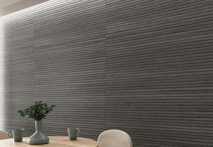 Charcoal Black 24x48 Matte Porcelain Large Format Tile (2 pack, 15.5 sq ft/case)