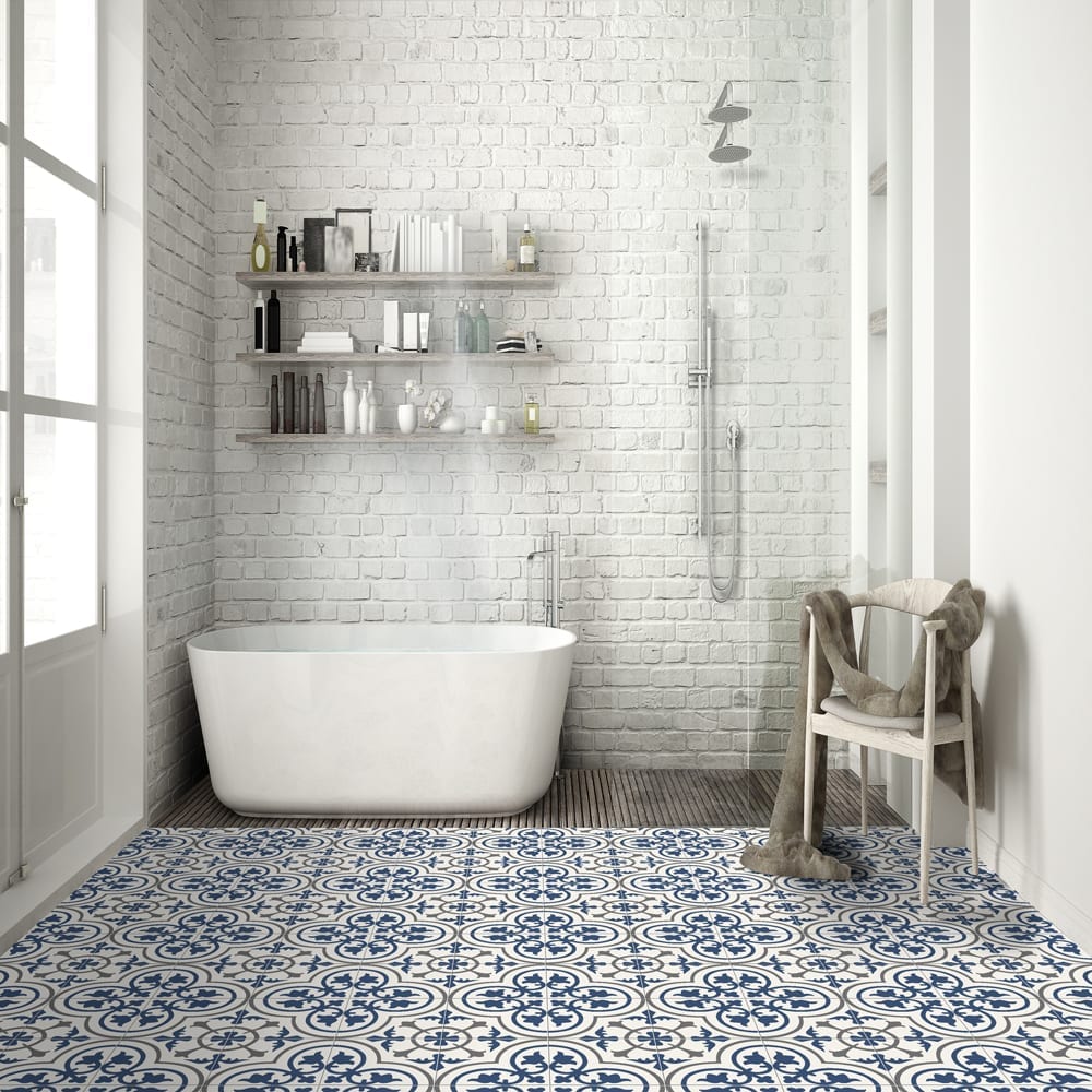 MSI Zanzibar Encaustic Porcelain Wall and Floor Tile - Kenzzi Collection