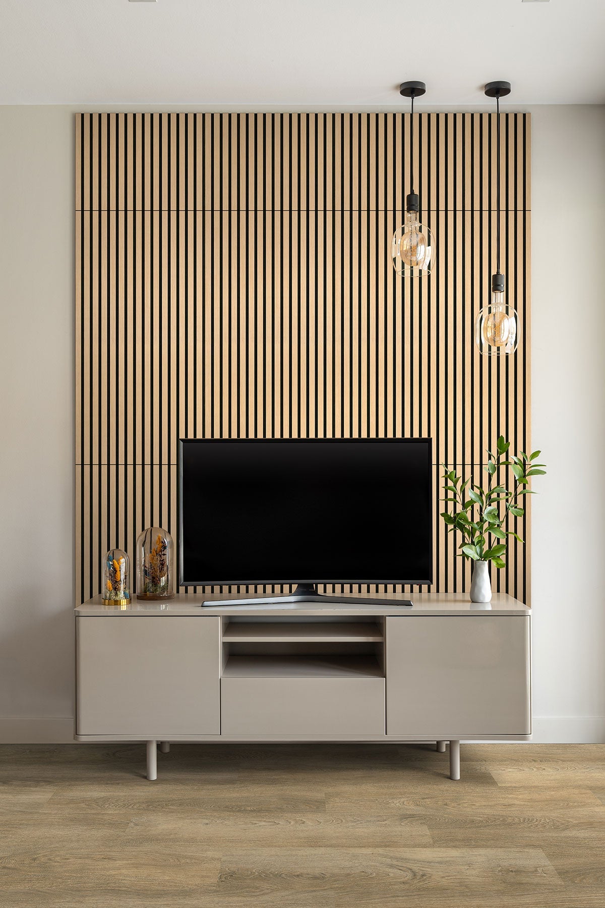 MSI Almond 24x48 Acoustic Wood Slat