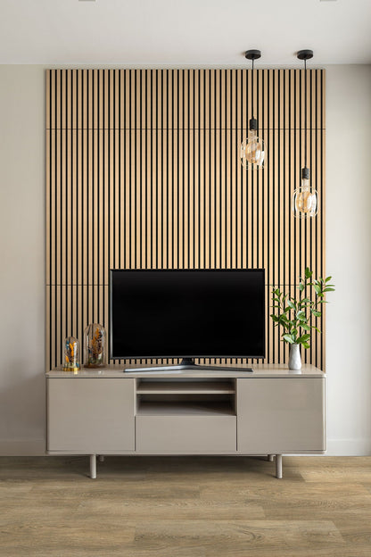 MSI Almond 24x48 Acoustic Wood Slat