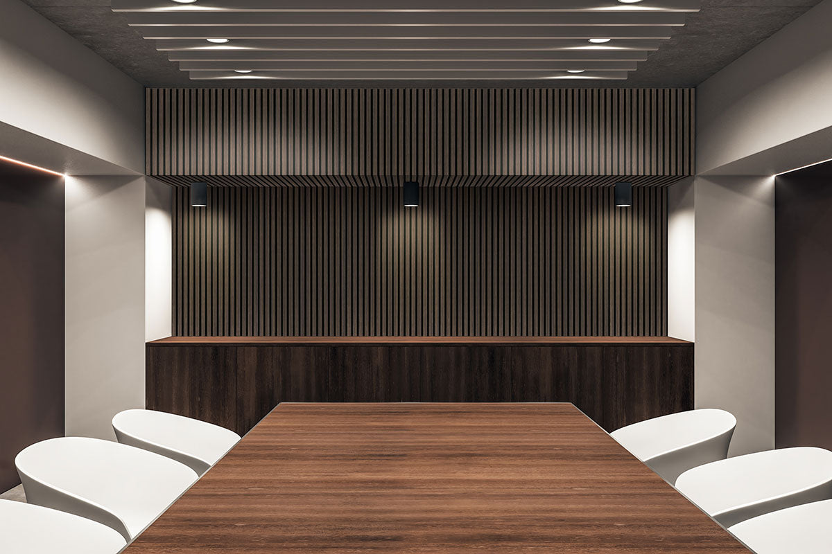 MSI Espresso 24x48 Acoustic Wood Slat