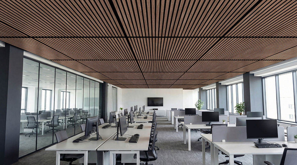 MSI Sable 24x48 Acoustic Wood Slat