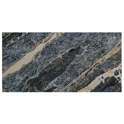 Adriatic Black Exotic Marble Polished Floor and Wall Tile