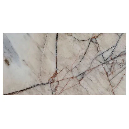 Angora Gold White Exotic Marble Polished Floor and Wall Tile