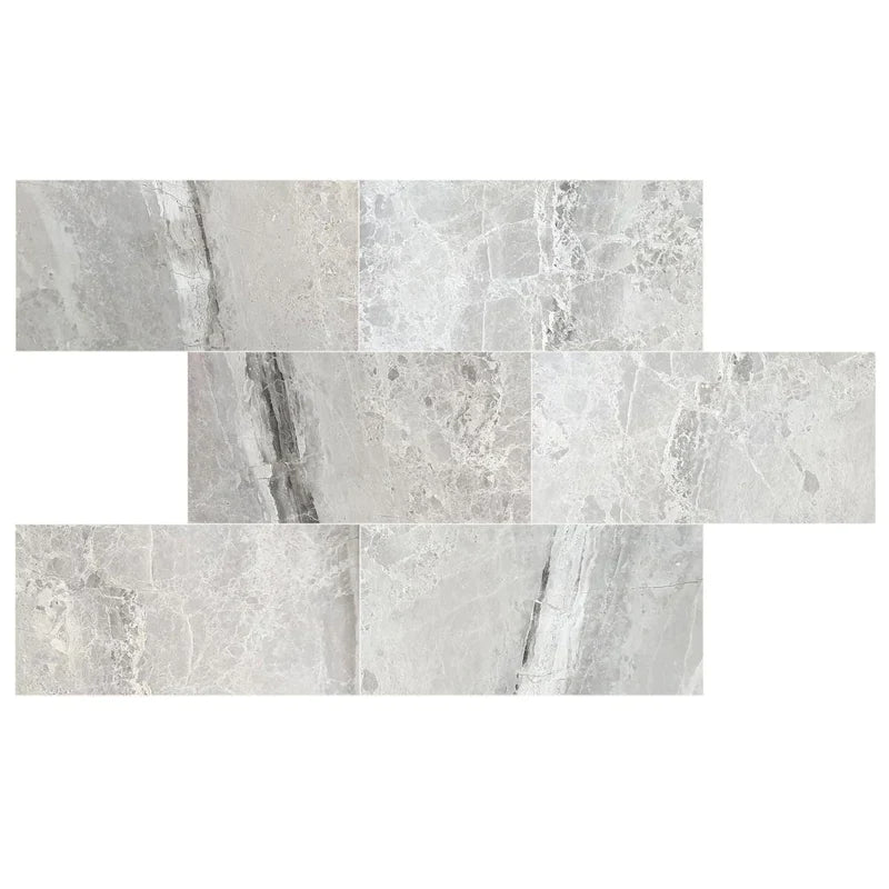 Agora Royal Gray Marble Polished Floor and Wall Tile