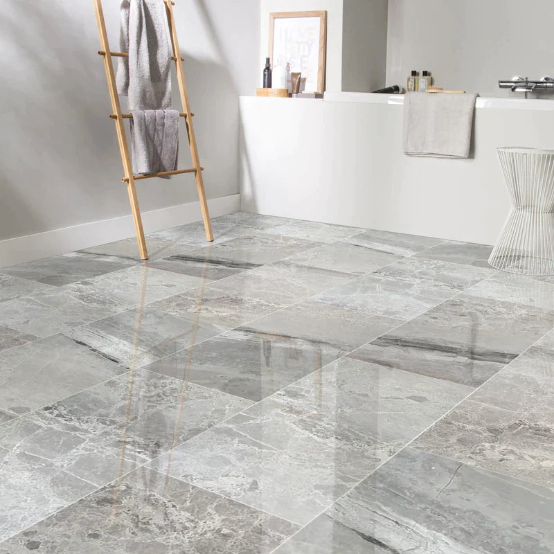 Agora Royal Gray Marble Polished Floor and Wall Tile