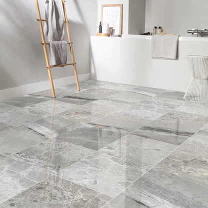 Agora Royal Gray Marble Polished Floor and Wall Tile