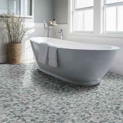 MSI Alaska Gray Pebble Polished Tile