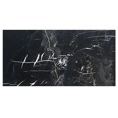 Alexandrette Black Marble Polished Floor and Wall Tile