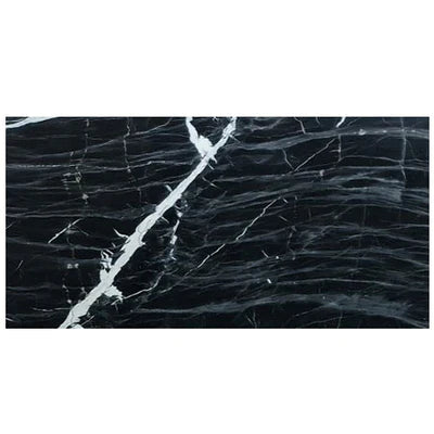 Alexandrette Black Marble Polished Floor and Wall Tile