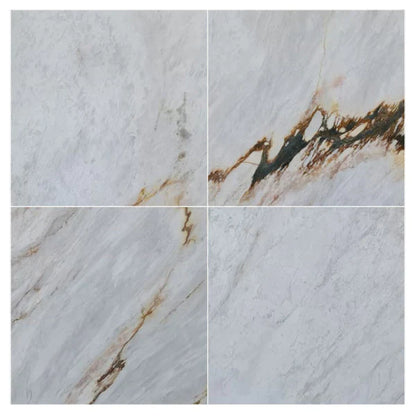 Alpina White Marble Polished Floor and Wall Tile