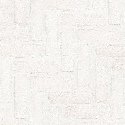 MSI Alpine White Reclaimed Clay Brick - Herringbone