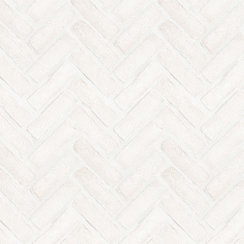 MSI Alpine White Reclaimed Clay Brick - Herringbone