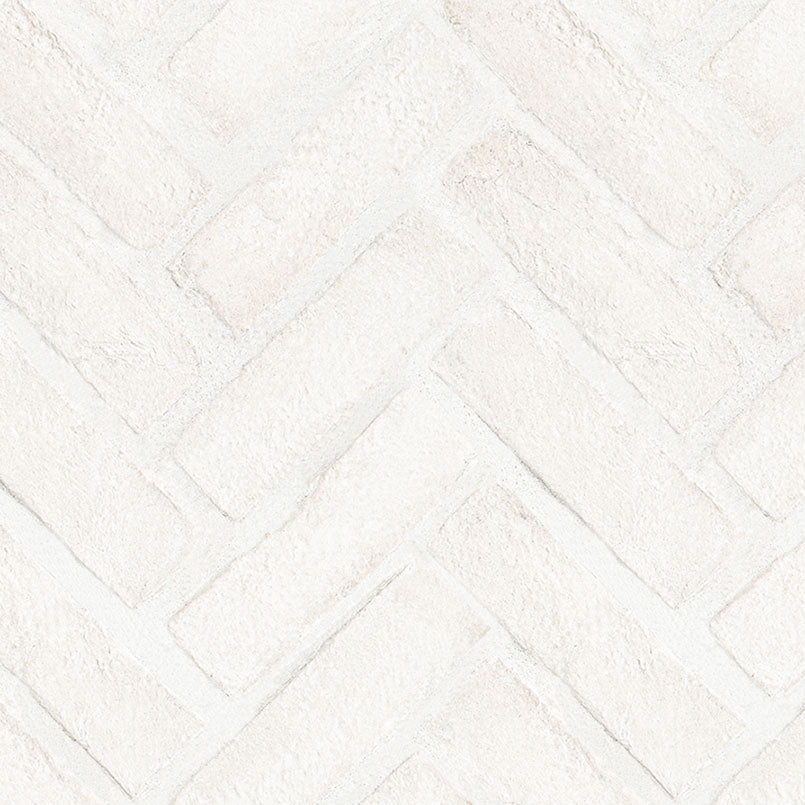 MSI Alpine White Reclaimed Clay Brick - Herringbone