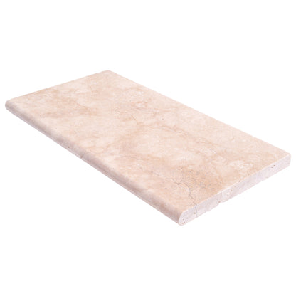 Light Antique 12"x24" Tumbled Travertine Pool Coping